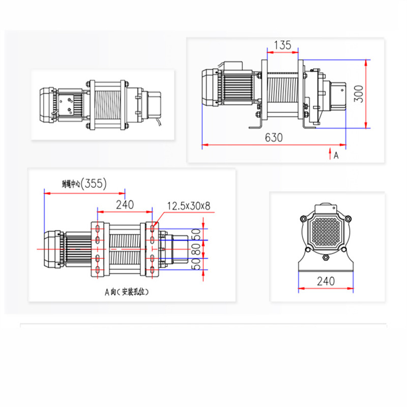 商場(chǎng)電動(dòng)吊鉤鋼絲繩磨損你還敢